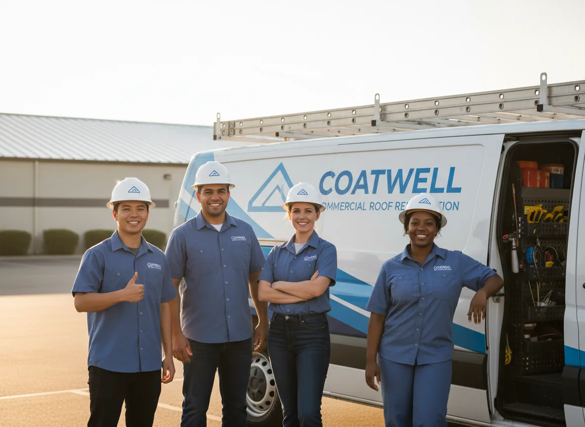 Commercial roof coating company in Paw Paw, IL